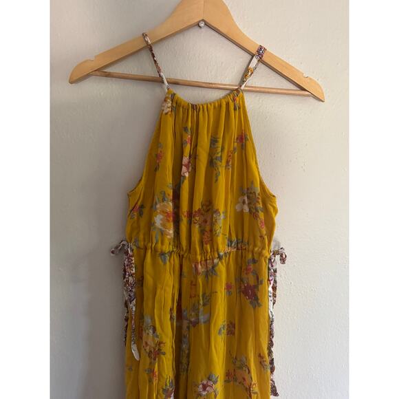 Free People Georgia gold jumpsuit - Picture 2 of 5